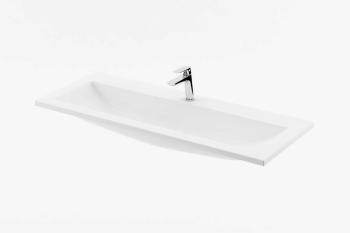 RAVAK - Clear Umývadlo nábytkové, 80x38 cm, bez prepadu, s otvorom na batériu, biela XJJ01180000