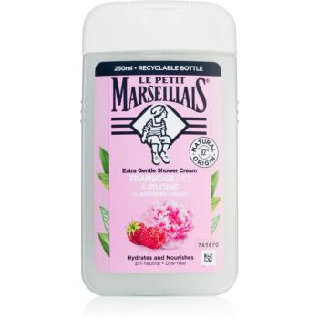 Le Petit Marseillais Raspberry & Peony Bio krémový sprchový gél 250 ml