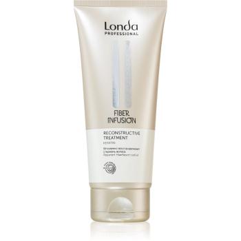 Londa Professional Fiber Infusion In-Salon Reconstructive Treatment obnovujúca maska pre poškodené vlasy s keratínom 200 ml