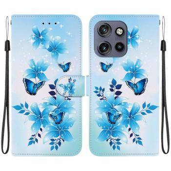 ART Peňaženkový kryt pre Motorola Edge 50 Neo / ThinkPhone 25 BLUE BUTTERFLIES