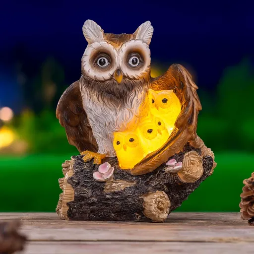 Haushalt international Solární dekorace Sovy