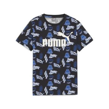 Puma  ESS+ MID 90S AOP TEE B  Tričká s krátkym rukávom Modrá