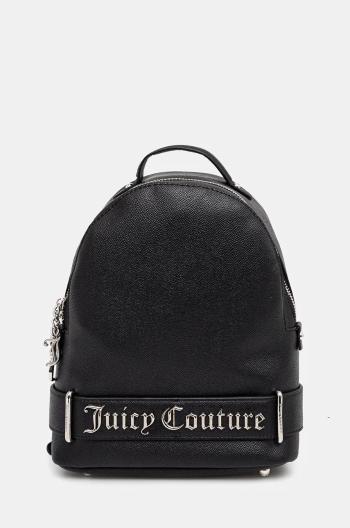 Ruksak Juicy Couture Jasmine dámsky, čierna farba, malý, s nášivkou, BIJJM3061WVP000