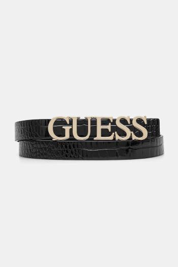 Opasok Guess SYLVYE dámsky, čierna farba, BW9206 P5120