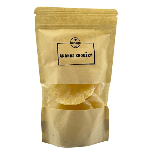 NONAGE Ananás krúžky sušené natural 500 g