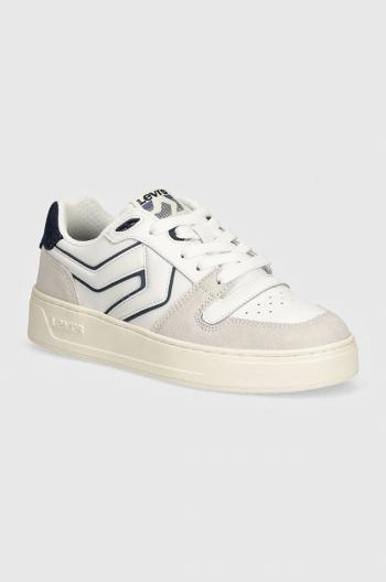 Tenisky Levi's GLIDE S L biela farba, 000FI-0002