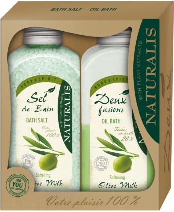 Dárková kosmetická sada NATURALIS sada Bath Olive Milk