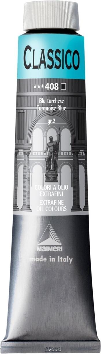 Maimeri Classico Olejová farba Turquoise Blue 200 ml 1 ks