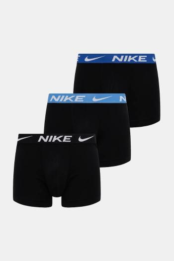 Boxerky Nike 3-pak pánske, čierna farba, 0000KE1157