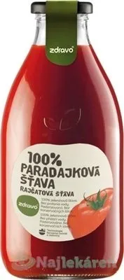Zdravo 100% PARADAJKOVÁ ŠŤAVA  0,75 l