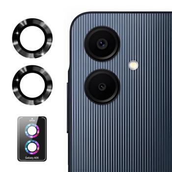 ENKAY ALU Sklo pre fotoaparát Samsung Galaxy A06 BLACK