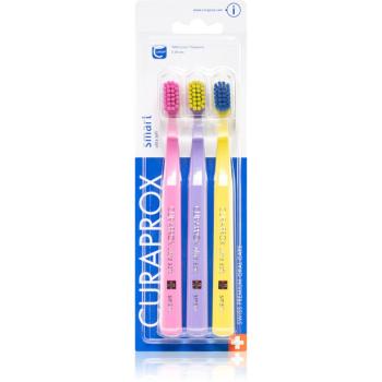 Curaprox 7600 Smart Ultra Soft zubná kefka s krátkou hlavou 0.08 mm 3 ks