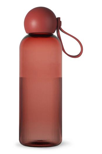 Fľaša na vodu Sagaform Ture 600 ml červená farba