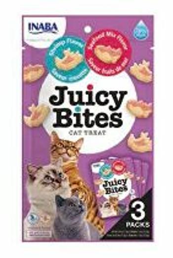 Churu Cat Juicy Bites Shrimp&Seafood Flavor3x11,3g + Množstevná zľava