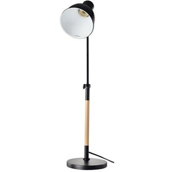 EMOS stolná lampa WINSTON, čierna (1538162000)