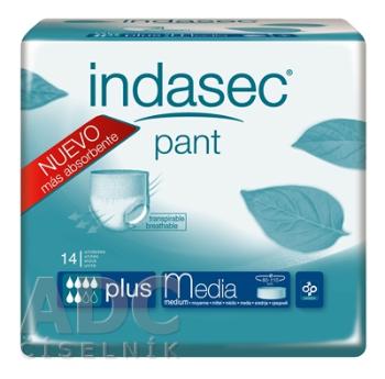 INDASEC Pant Plus M plienkove nohavičky navliekacie, boky 80-110 cm 12 ks