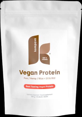 KOMPAVA Vegan Protein čokoláda/pomaranč 525 g