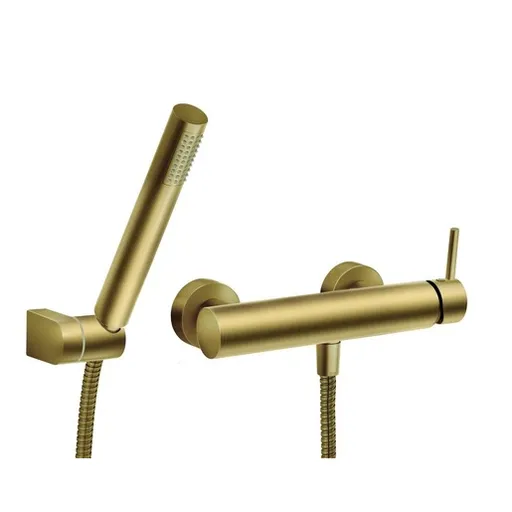 Sprchová batéria Novaservis Ferro Ciriculus s vaňovým setom 150 mm brúsené zlato BCK77BG