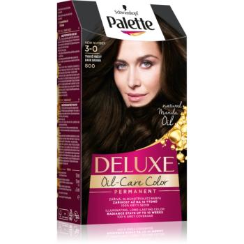 Schwarzkopf Palette Deluxe permanentná farba na vlasy odtieň 3-0 800 Dark Brown 1 ks