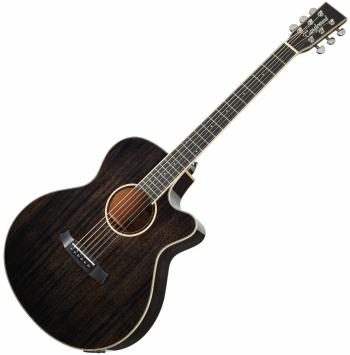 Tanglewood TW4 E BS Black Shadow Gloss Elektroakustická gitara