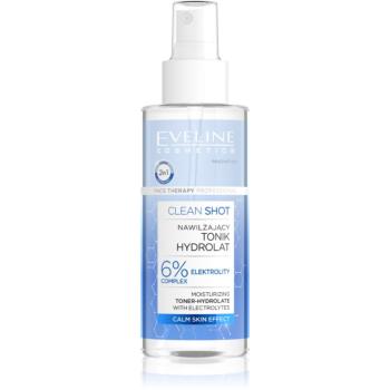 Eveline Cosmetics Clean Shot 6% Electrolyte Complex hydratačné tonikum 150 ml