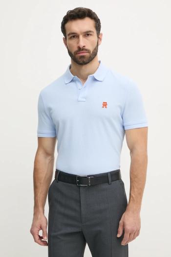 Bavlnené polo tričko Tommy Hilfiger pánske, s nášivkou, MW0MW33167
