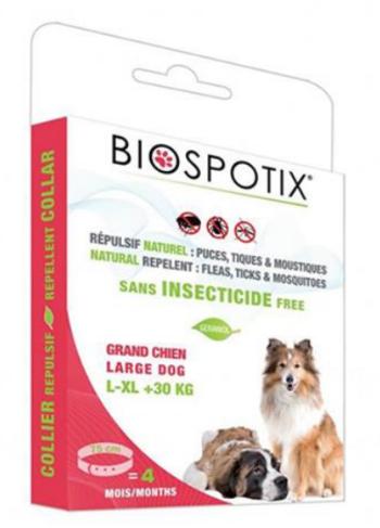 BIOGANCE Biospotix obojok s repelentným účinkom pre veľké psy 75cm (nad 30kg)