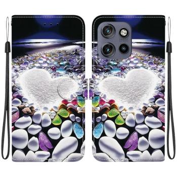 ART Peňaženkový kryt pre Motorola Edge 50 Neo / ThinkPhone 25 HEART