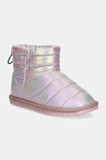 Detské snehule Emu Australia Briggs Metallic ružová farba, K12955