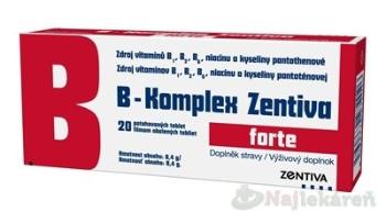 Zentiva B-Komplex Forte 20 draže