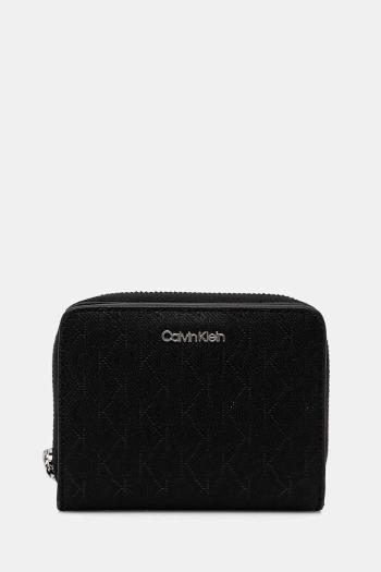 Peňaženka Calvin Klein dámska, čierna farba, K60K612942
