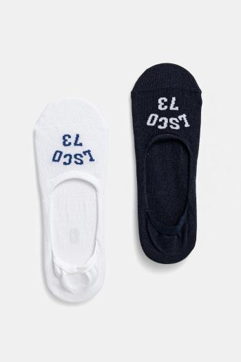 Ponožky Levi's 2-pak tmavomodrá farba, 37157-1228