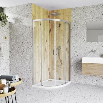Sprchový kút čtvrtkruh 80x80 cm Roth Cariba Line CI R55 080200 VPE