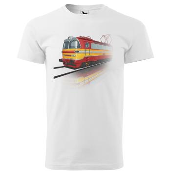 Tričko Laminátka (Veľkosť: 5XL, Typ: pre mužov, Farba tričká: Biela)