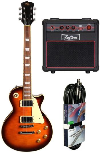 SX EF3D-DS SET Desert Sunburst Elektrická gitara