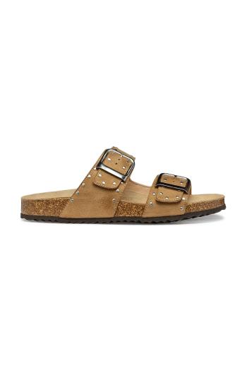 Šlapky Geox D BRIONIA R dámske, žltá farba, D55Y3I 000AU C8156