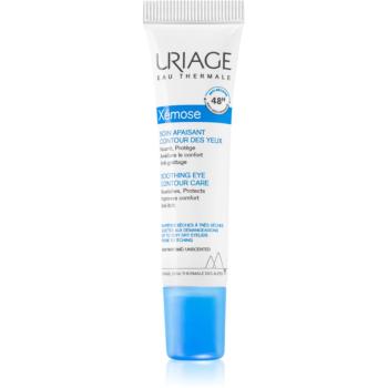 Uriage Xémose Soothing Eye Contour Care upokojujúci očný krém pre suchú až atopickú pleť 15 ml