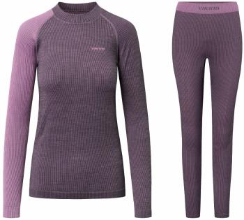 Viking Mounti Lady Set Base Layer Purple S Termoprádlo