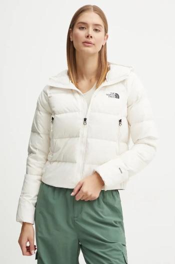 Páperová bunda The North Face Hyalite dámska, béžová farba, prechodná, NF0A3Y4RQLI1