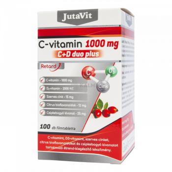 JutaVit C+D Duo Plus 1000 mg filmtabletta 100 db