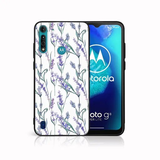 MY ART Ochranný kryt pre Motorola Moto G8 Power Lite LAVENDER (157)
