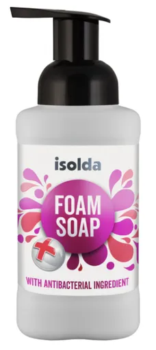 ISOLDA SOAP - Penové mydlo s antibakteriálnou prísadou 0,4 L