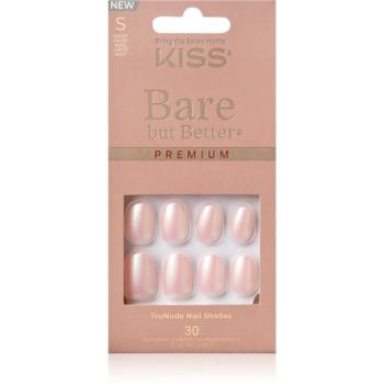 KISS Bare But Better Premium umelé nechty Mocha 30 ks