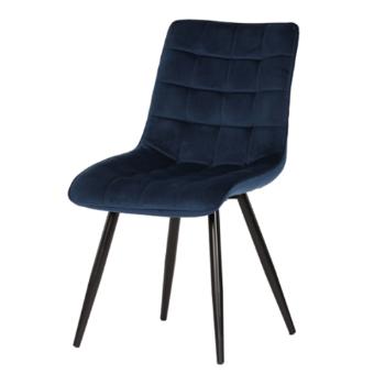 Jedálenská stolička Autronic 50x87 cm modrá látka CT-384 BLUE4