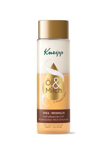 Kneipp Dvojfázový olej do kúpeľa s bambuckým maslom a ryžovým mliekom (Shea Butter & Rice Milk Bath) 250 ml