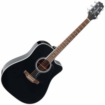 Takamine GD34CE Black Elektroakustická gitara Dreadnought