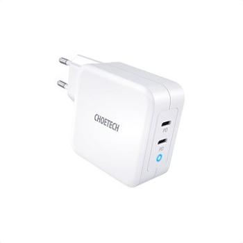 ChoeTech GaN Mini 100 W Fast Charger White (PD6008-EU)