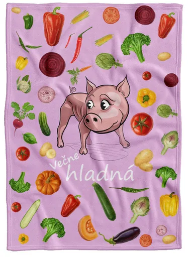 Deka Večne hladná – zelenina (Podšitie baránkom: NE)