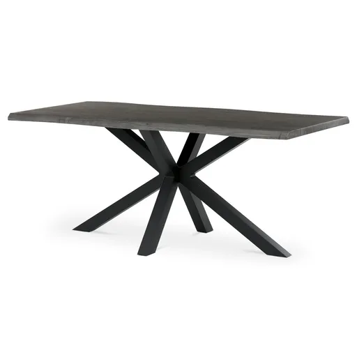 Jedálenský stôl 180 x 90 cm, sivý dub