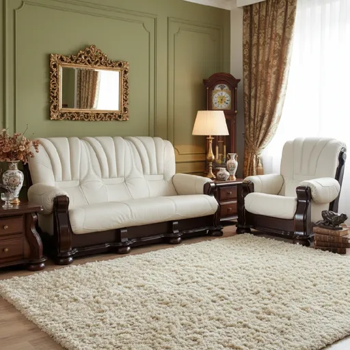 Pyka Kožená sedacia súprava CEZAR III Prevedenie: Zostava 3+2+1